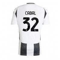 Juventus Juan Cabal #32 Domáci futbalový dres 2024-25 Krátky Rukáv